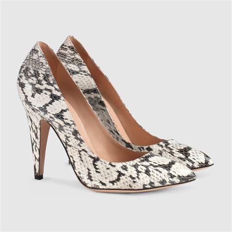 gucci womens shoes heels|gucci snake high heels.